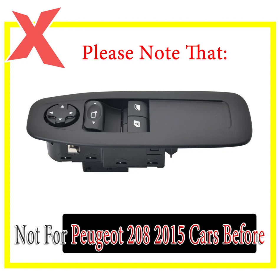 Peugeot 208 3008 5008 96751127ZD için Güç Pencere Anahtarı