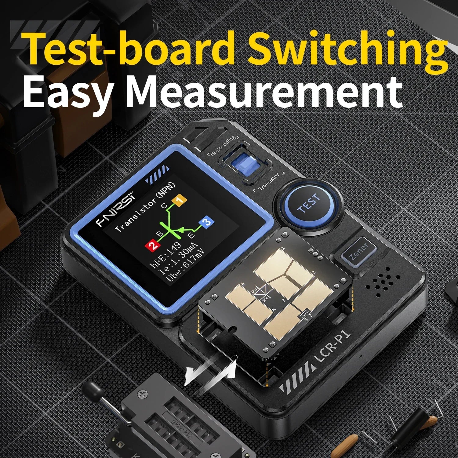 FNIRSI LCR - P1 &ndash; Multifunctional Tester for Accurate Component Measurement