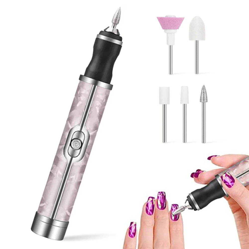 YIKOOLIN Nail Grinders &ndash; Rechargeable USB Mini Drill