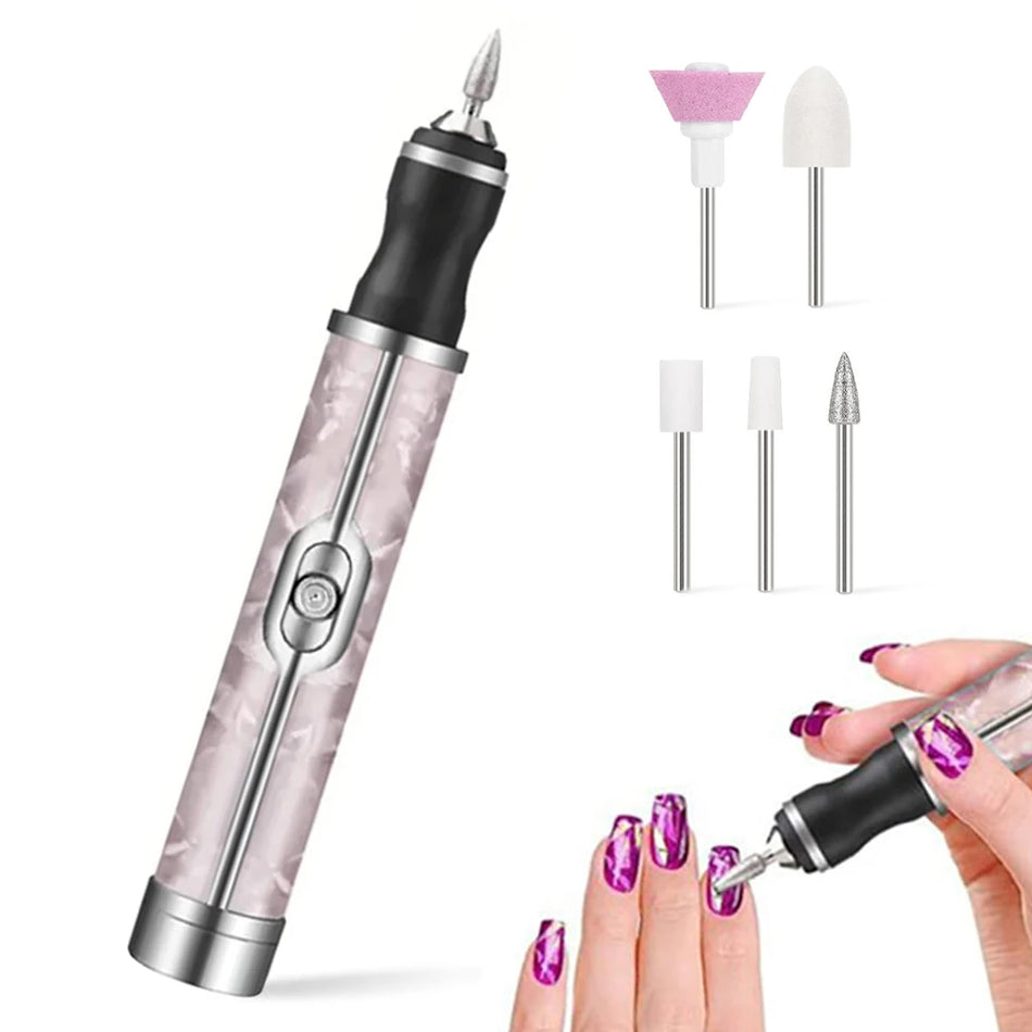 YIKOOLIN Nail Grinders &ndash; Rechargeable USB Mini Drill