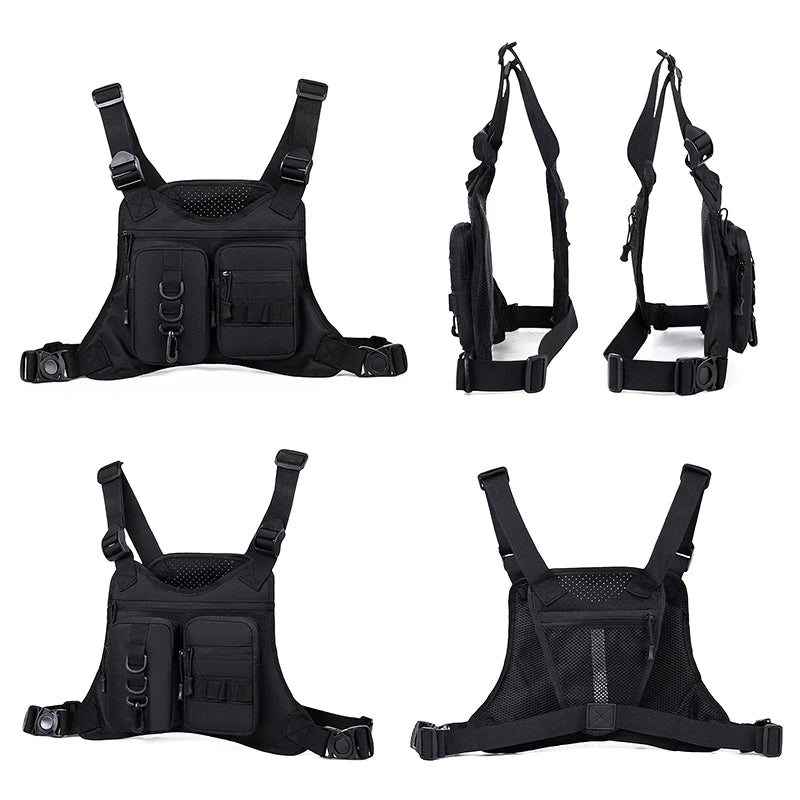 Tactical Molle Front Chest Rig Vest Bag &ndash; Adventure Ready