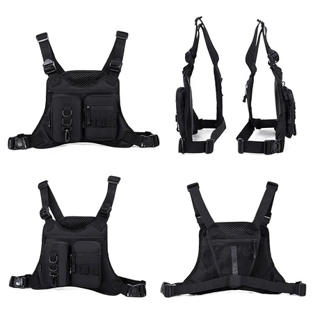 Tactical Molle Front Chest Rig Vest Bag &ndash; Adventure Ready