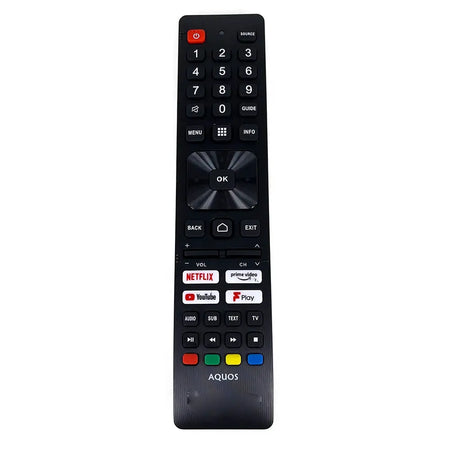 NEW SH-V12 For Sharp AQUOS TV Remote control 55GP6765ES 32FH8EA by InterCyprus Trading Ltd