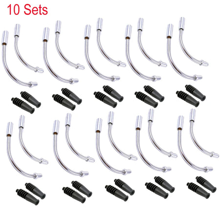 V Brake Noodle And Boot Set &ndash; Durable Steel Cable Protection 10 sets