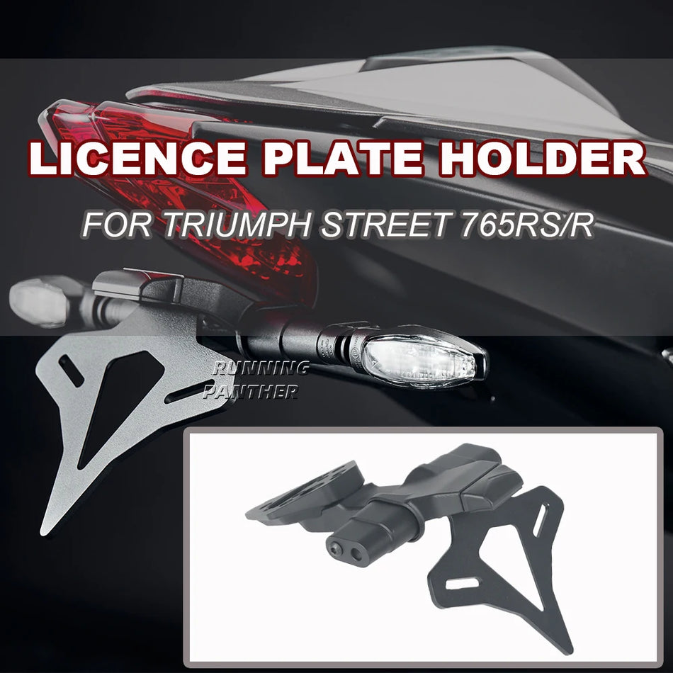 Aizmugurējā īsā astes numura zīmes turētāja stiprinājuma komplekts Street Triple 765R/765RS