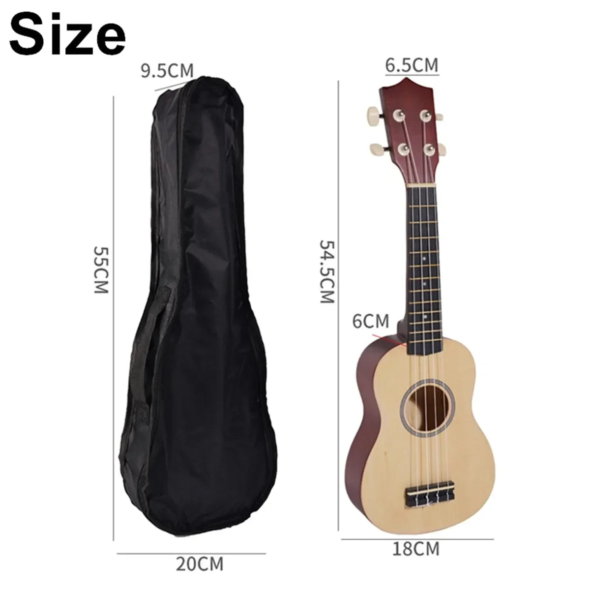 Miwayer Soprano Ukulele &ndash; Beginner Friendly Starter Kit