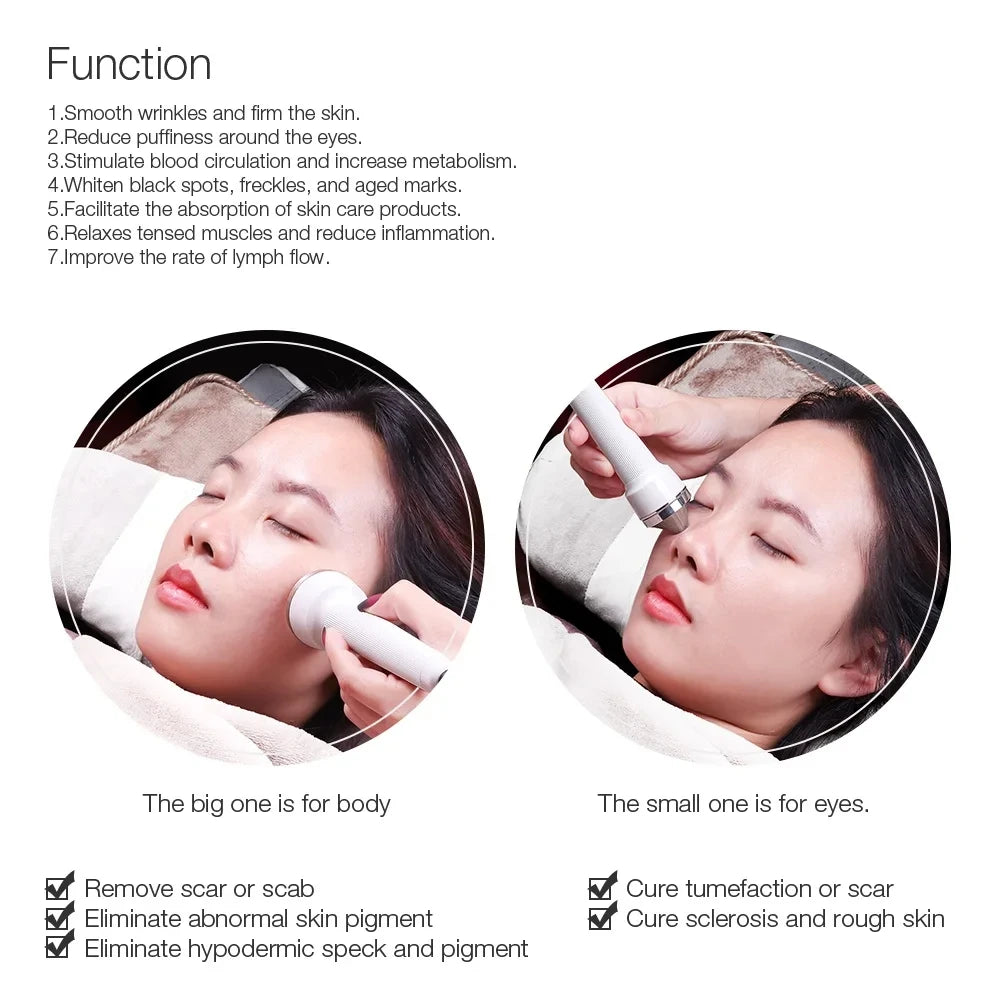 Ultrasonic Facial Machine &ndash; Whitening And Lifting Power