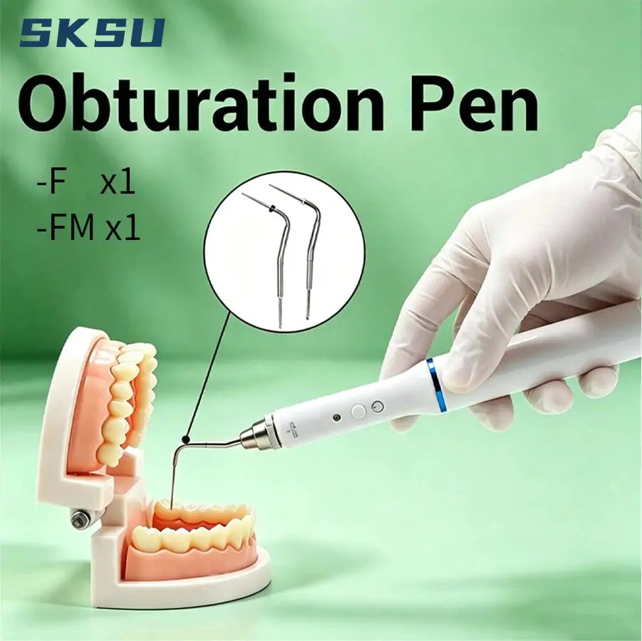 Dental Cordless Gutta Percha Obturation Pen Root Canal Filling System +2 Tips 3 Second Rapid Heating Dental Gutta-percha Cutter by InterCyprus Trading Ltd