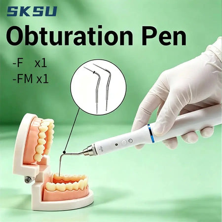 Dental Cordless Gutta Percha Obturation Pen Root Canal Filling System +2 Tips 3 Second Rapid Heating Dental Gutta-percha Cutter by InterCyprus Trading Ltd