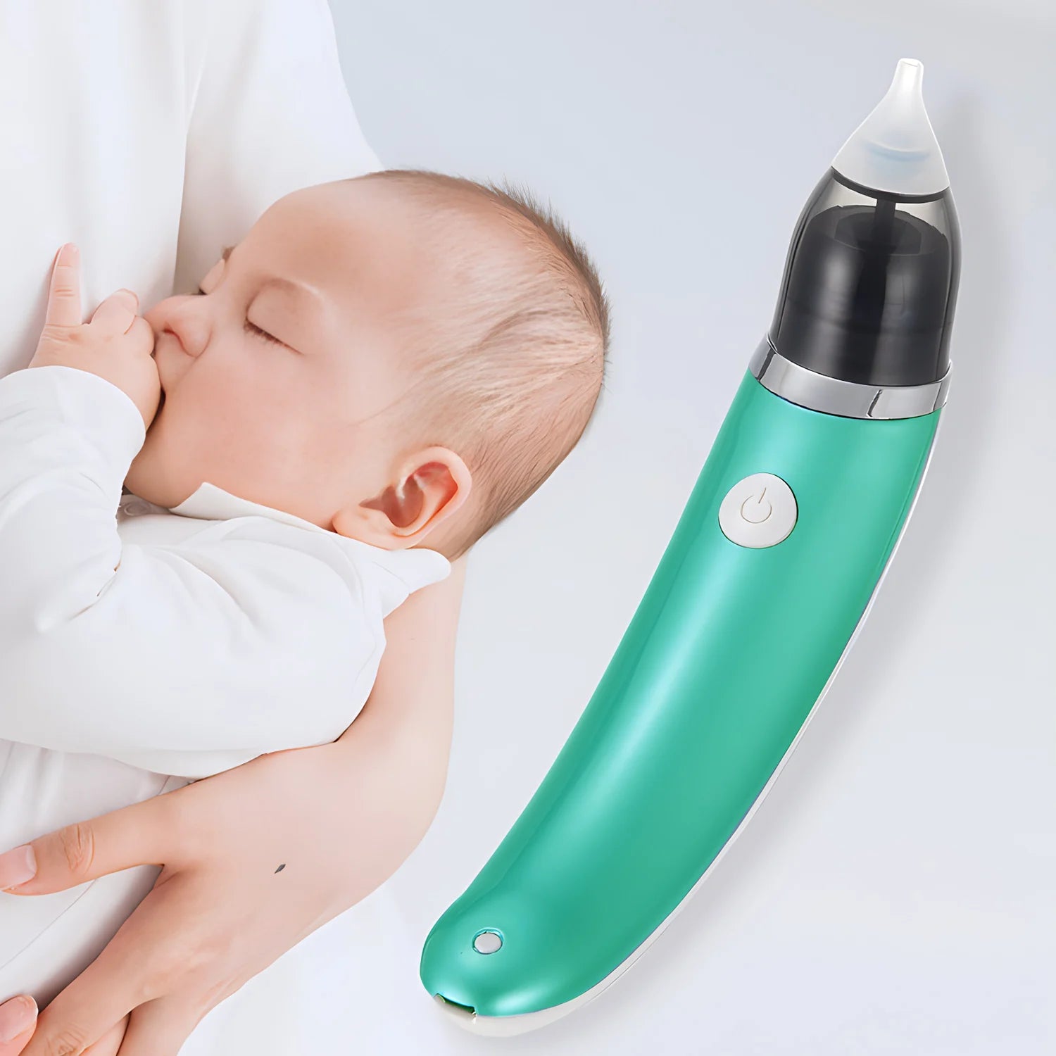 Alextrasza Baby Electric Nasal Aspirator - Rechargeable &amp; Soft Silicone