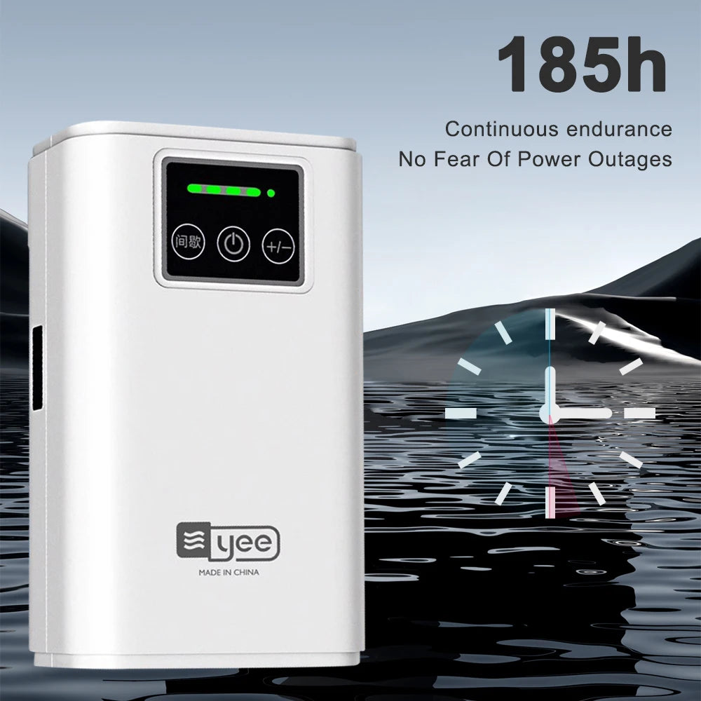Choice Aquarium Oxygen Pump &ndash; Portable Quiet USB Battery
