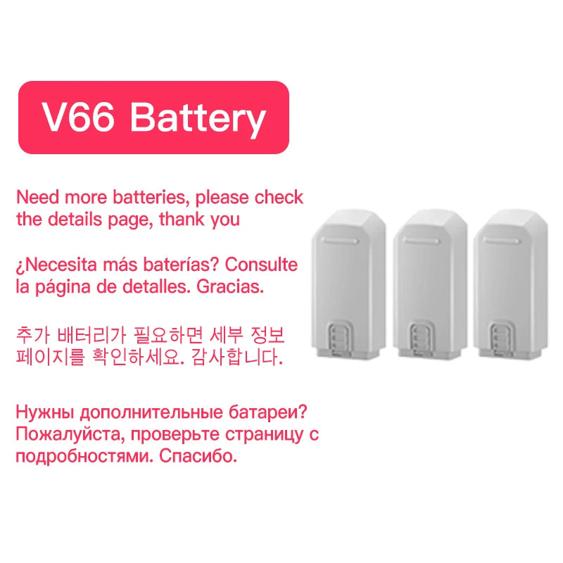 Xiaomi Mijia V66 Mini RC Drone &ndash; 180 Degree Flip Functionality