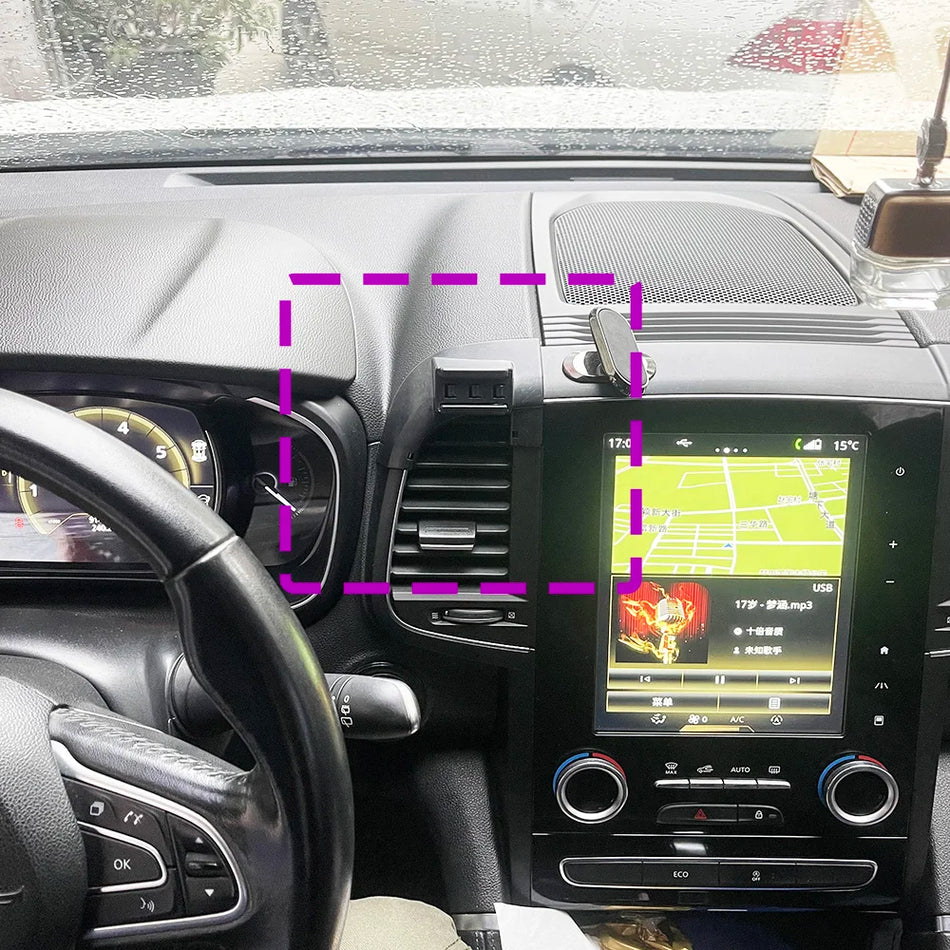 Renault Koleos Bil Telefonhållare Trådlös Laddningsbas