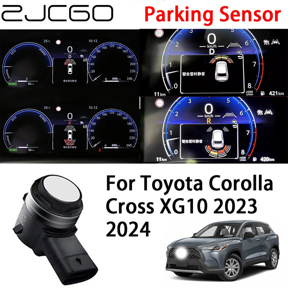 Parking Sensor System Front Rear Backup Radar for Toyota Corolla Cross XG10
