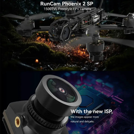 RunCam Phoenix 2 SP V3 Camera DC 5-36V Screen Ratio 4:3/16:9 7.5g 19*19*21mm Night View for RC FPV Racing Drones Quadcopter by InterCyprus Trading Ltd