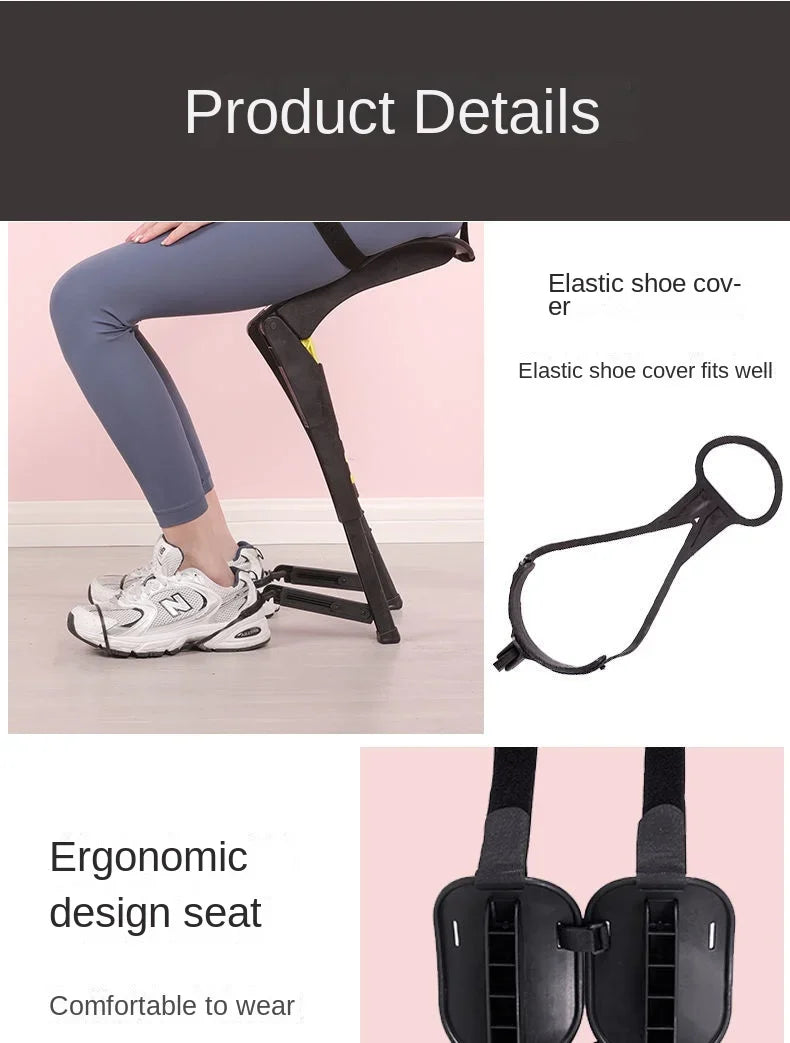 Exoskeleton Wearable Chair &ndash; Lightweight Outdoor Seating