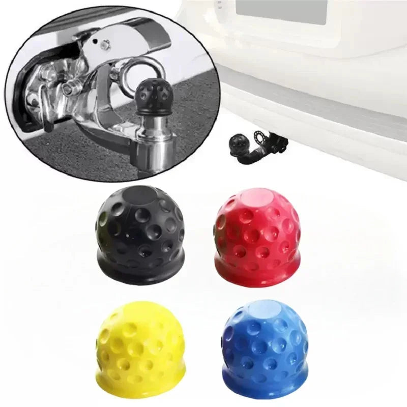 Evrensel 50mm Kauçuk Çekme Topu Kapağı Römork Çekici Koruma İçin