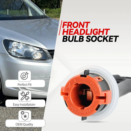 Side Light Bulb Socket Holder 2K5953123B For VW Caddy 2011-2015 Daylight Replacement Accessories by InterCyprus Trading Ltd