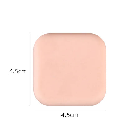 Self Adhesive Silicone Door Stopper - Mute Anti-Shock Wall Protector Pink