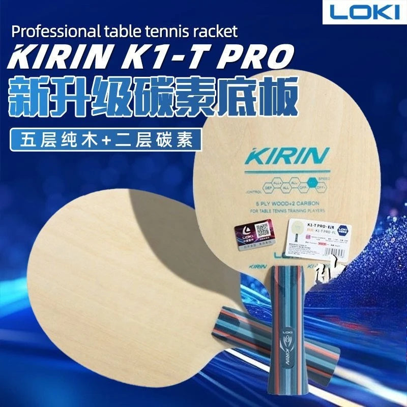Lama da ping pong Loki Thor K1 TPRO Cinque legni Due carboni