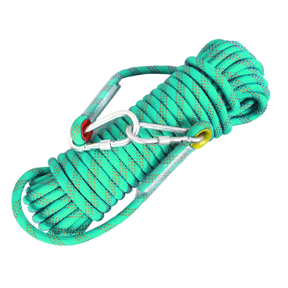 Choice 10mm Climbing Rope &ndash; Durable for Outdoor Adventures Green  30m