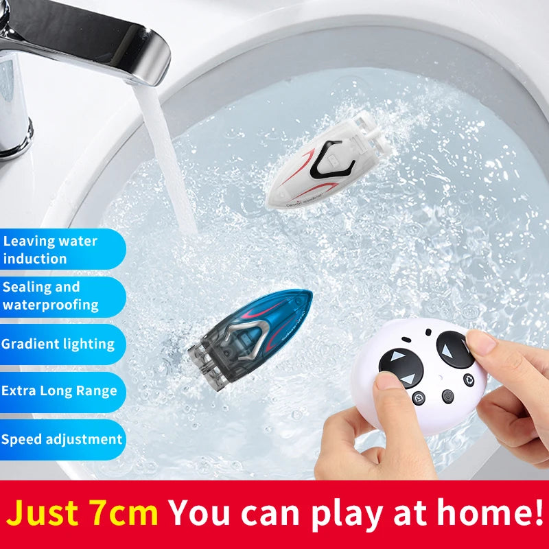 TKKJ Mini RC Boat &ndash; High Speed Turbo Propulsion With LED