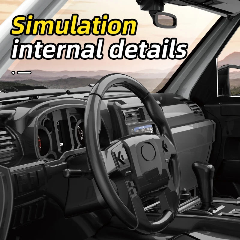 HG4-209 &ndash; 4WD Off Road Alloy Crawler With LED Lights