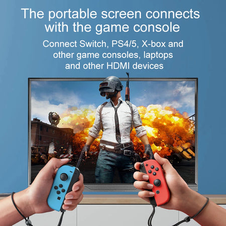 LANLIPU 16 Inch Portable Monitor &ndash; Full HD 120HZ Gaming Experience