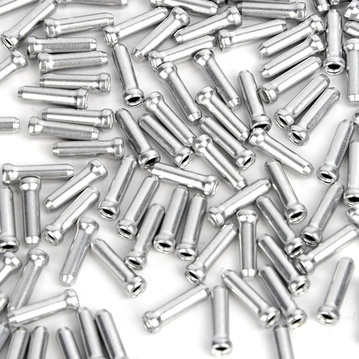 Aluminum Alloy MTB Bike Brake Cable Tips &ndash; Durable Lightweight Crimps