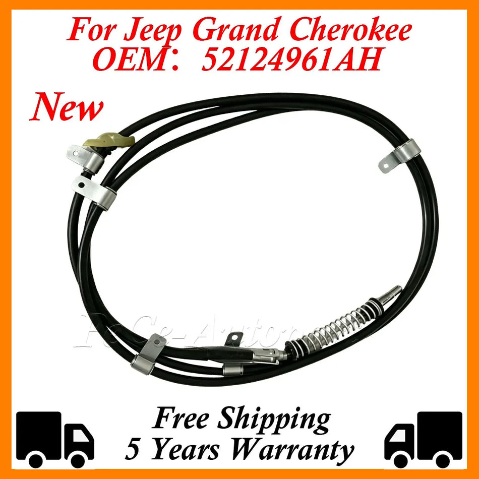 Cable delantero del freno de estacionamiento para Jeep Grand Cherokee 52124961AH