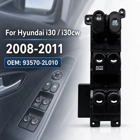 Power Window Master Switch 16 Pin For Hyundai I30 FD Elantra 2008-2012 by InterCyprus Trading Ltd