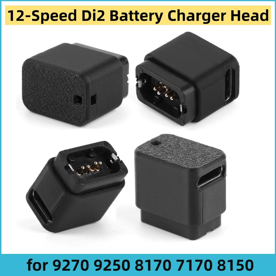 Adaptador de Carregador de Bateria para Bicicleta Shimano Tipo C Di2 de 12 Velocidades