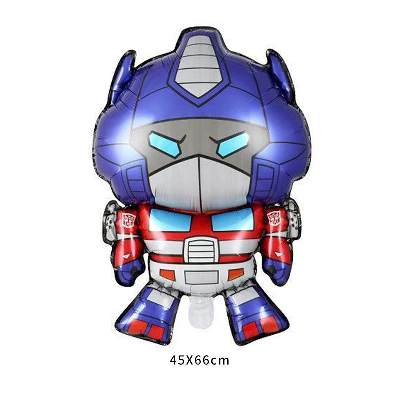 Transformers Boys Birthday Party Balloon Decoration Set 004-1PC / as the picture show