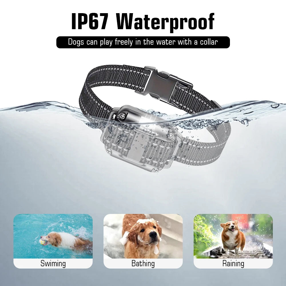 Versatile Waterproof Dog Training Collar with Remote and Beep Function