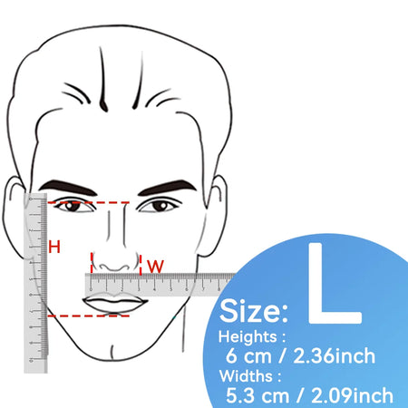 Original BMC NM4 Nasal Mask &ndash; Headgear Included For Comfort L
