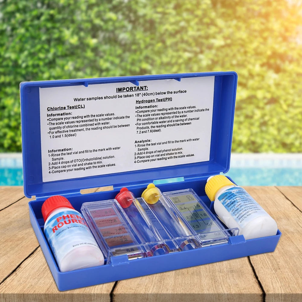 PH Testing Box Swimming Pool &ndash; Compact And Portable