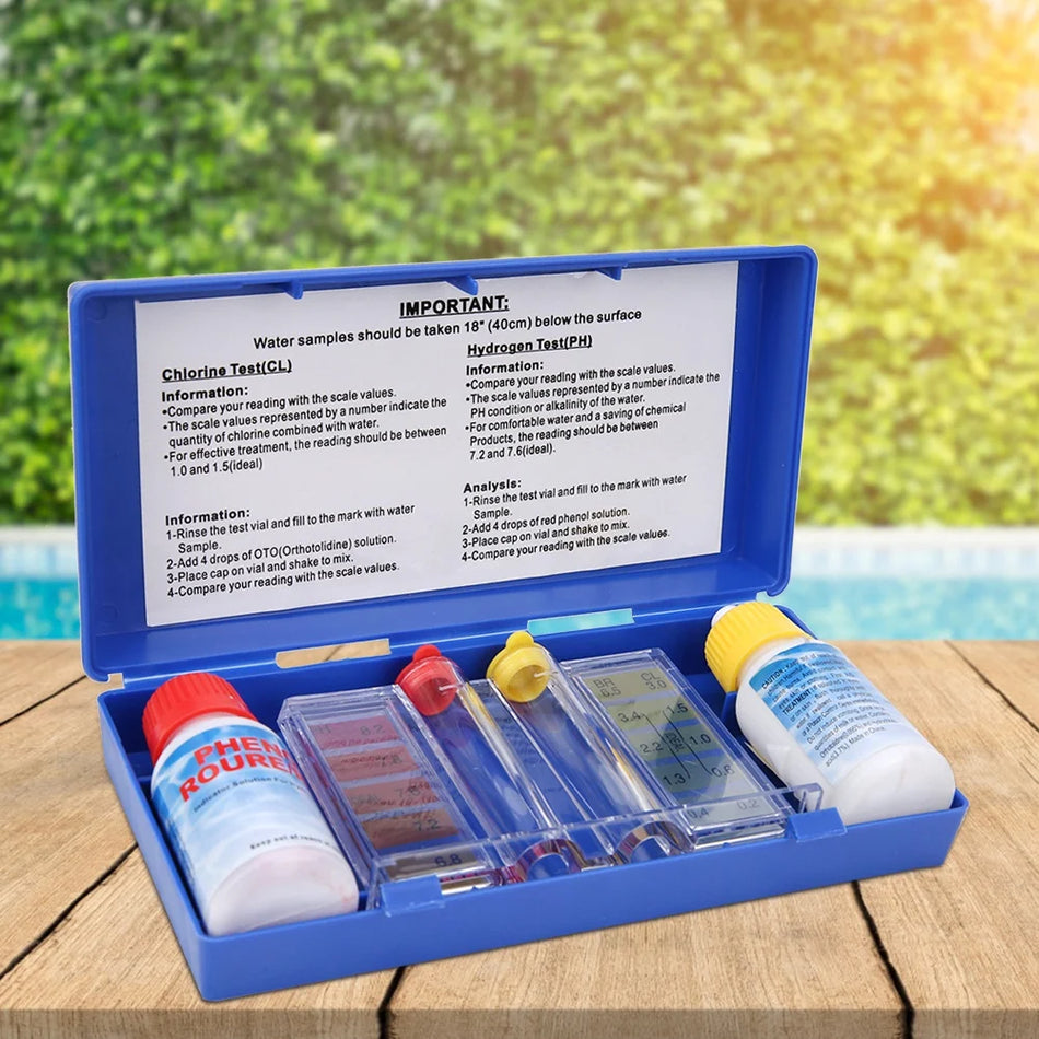 PH Testing Box Swimming Pool &ndash; Compact And Portable