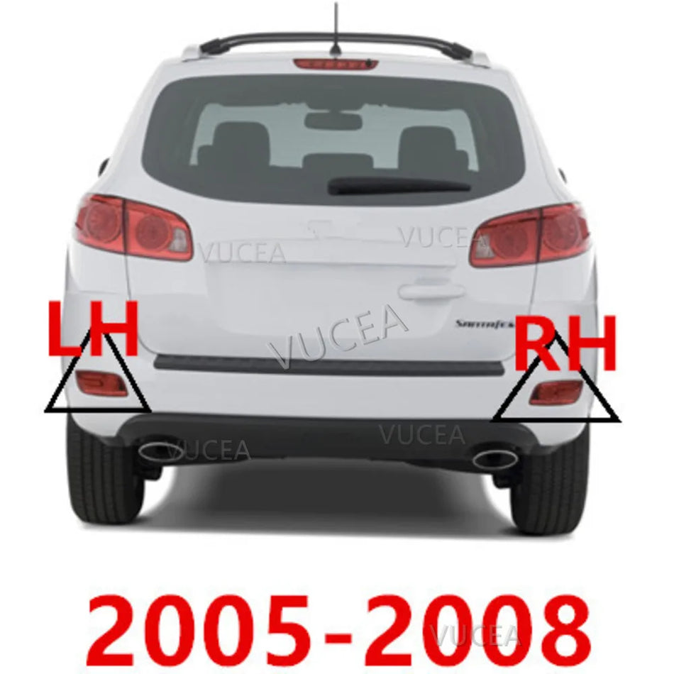 Hyundai Santa Fe 2006 2007 2008 İçin Arka Tampon Sis Farları LH RH