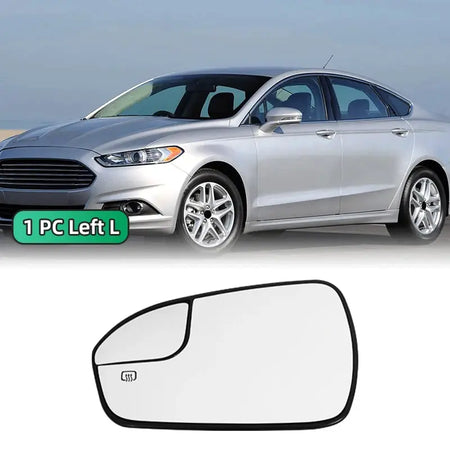 For Ford Fusion 2013-2020 USA version Side Mirror Glass Replacement Left Right Heated Convex Wing Door Lens by InterCyprus Trading Ltd