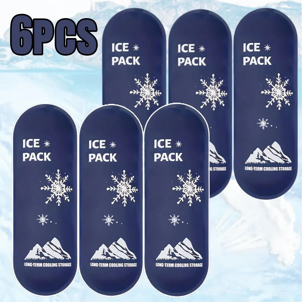 Cooling Ice Bag Insulin Container &ndash; Travel Insulated Case 6pcs