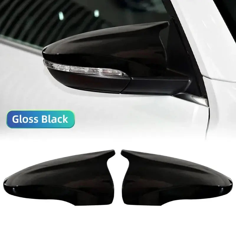 For VW JETTA MK6 Volkswagen Passat B7 Scirocco Beetle CC Eos Rearview Mirror Cover Add on Side Wing Mirror Cover Caps by InterCyprus Trading Ltd