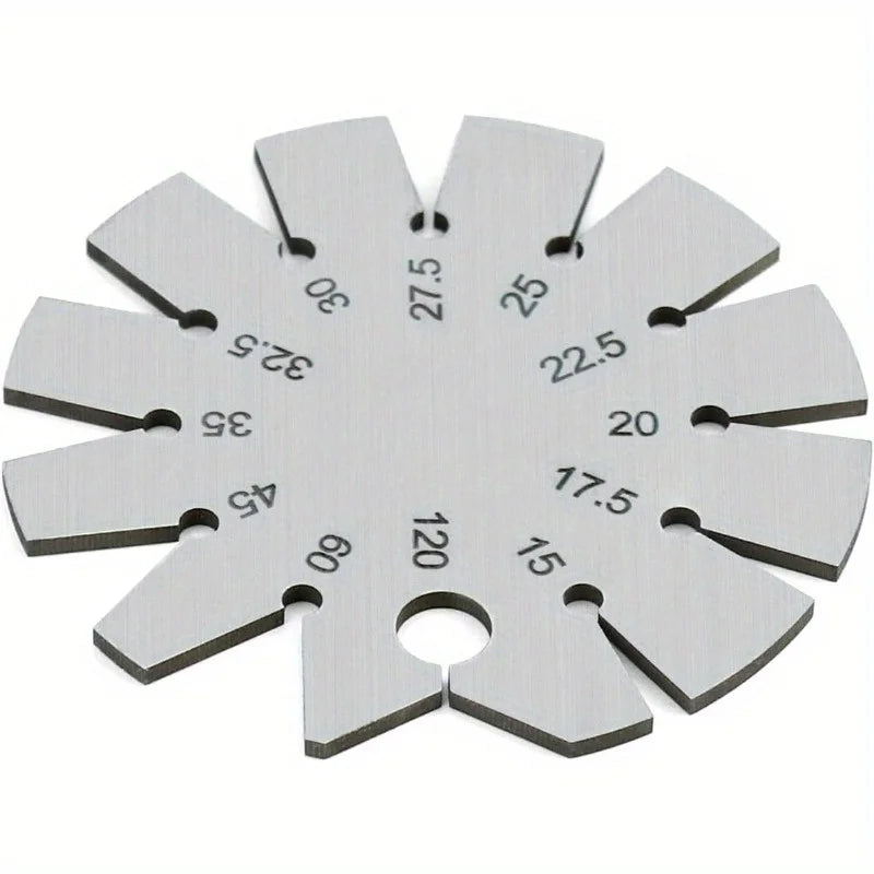 Stainless Steel Bevel Gauge &ndash; Knife Angle Finder (15&deg;-120&deg;)