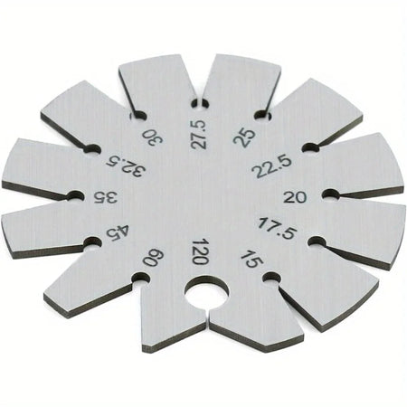 Stainless Steel Bevel Gauge &ndash; Knife Angle Finder (15&deg;-120&deg;)