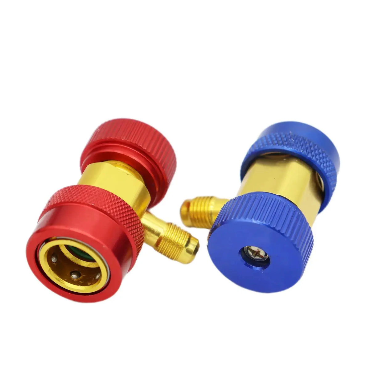 R134A Low High-Pressure Auto Car Quick Connector Refrigerant Coupler Copper Adapter Air Conditioning Connection Accessory by InterCyprus Trading Ltd