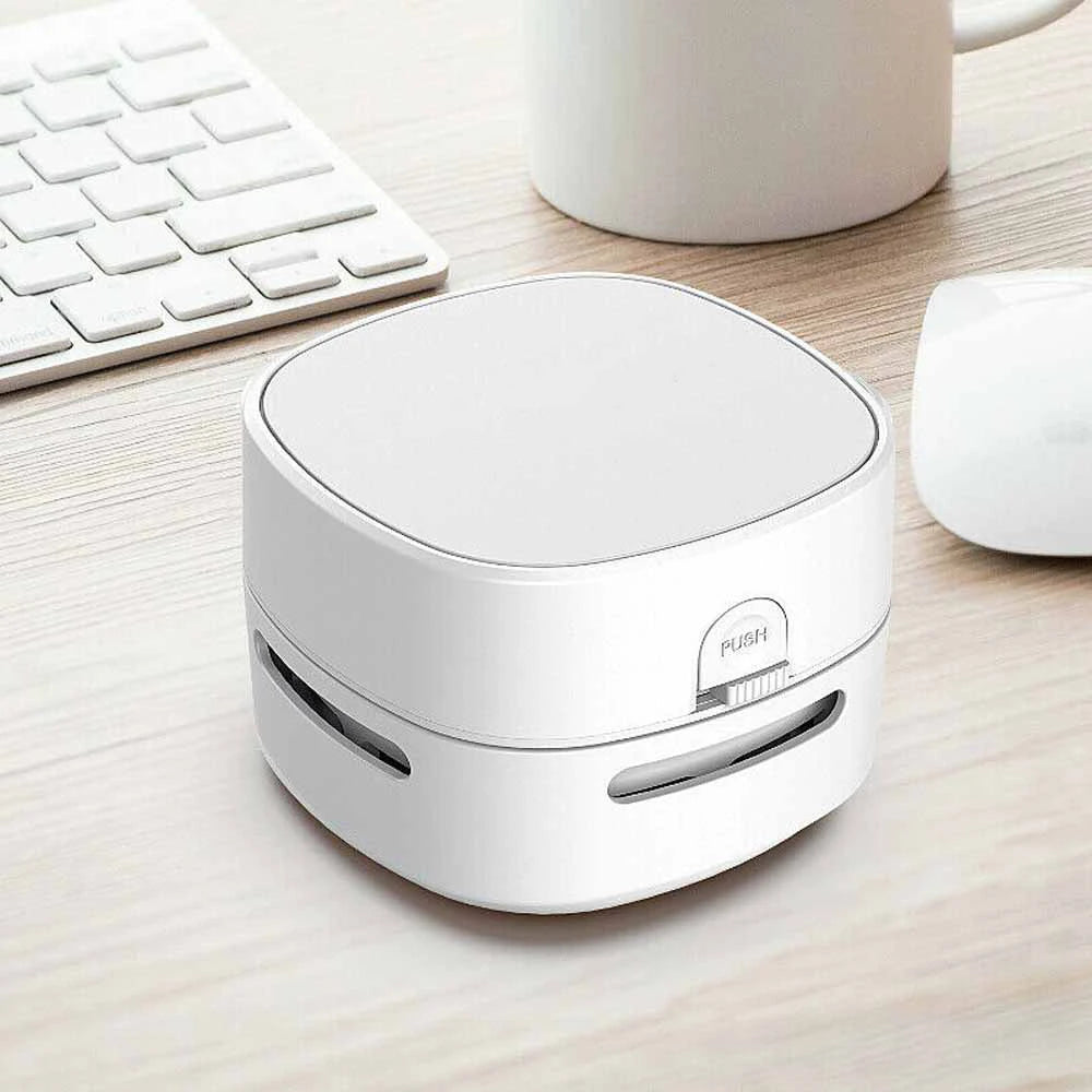Mini Desk Vacuum &ndash; Rechargeable Cordless Dust Catcher