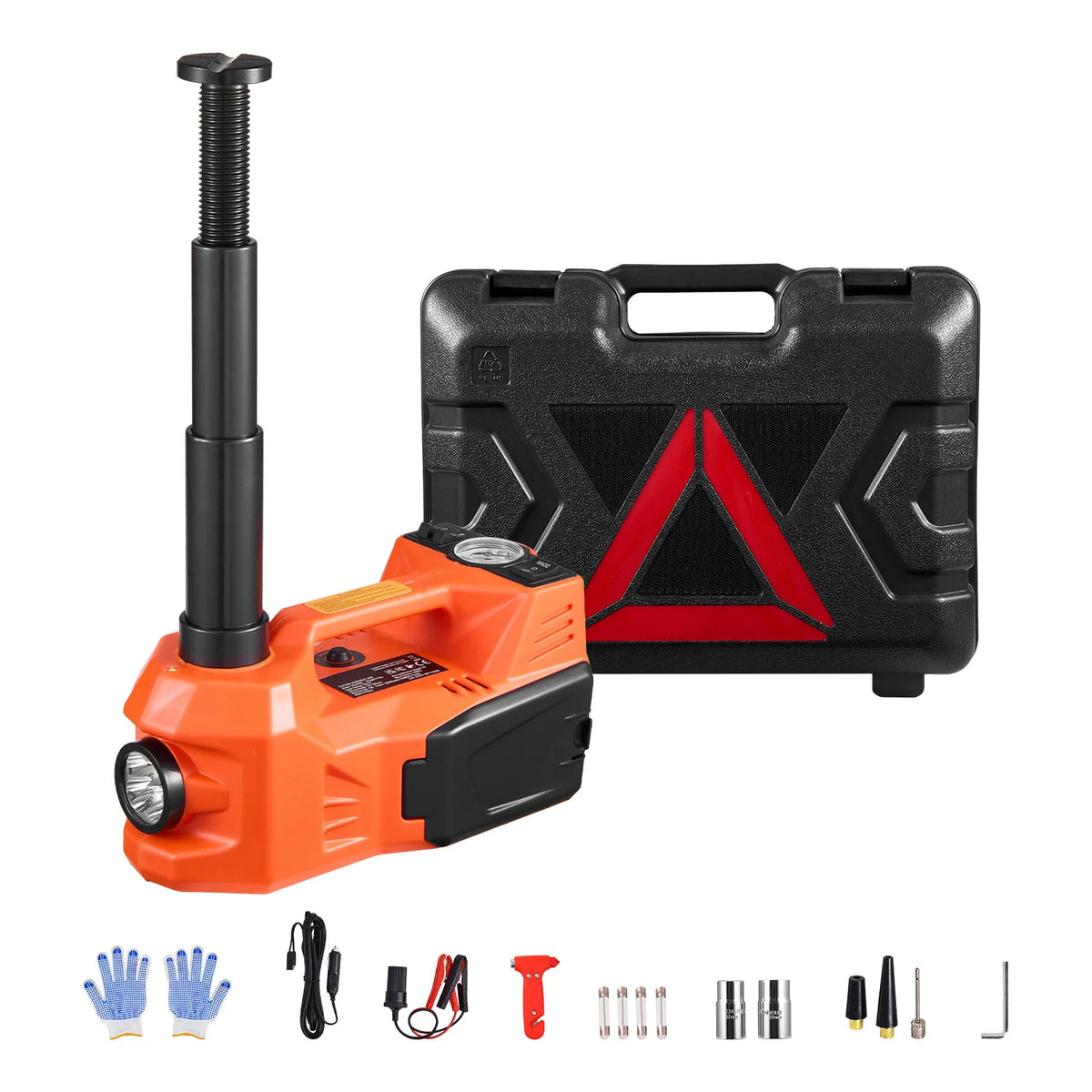 SucceBuy Electric Car Jack &ndash; 5T Capacity Built In Inflator NO Impact Wrench / france