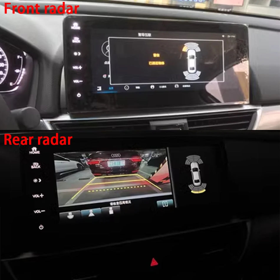 Parkavimo jutiklių sistema Honda Accord priekinėms ir galinėms su garsiniu signalizatoriumi saugesniam parkavimui