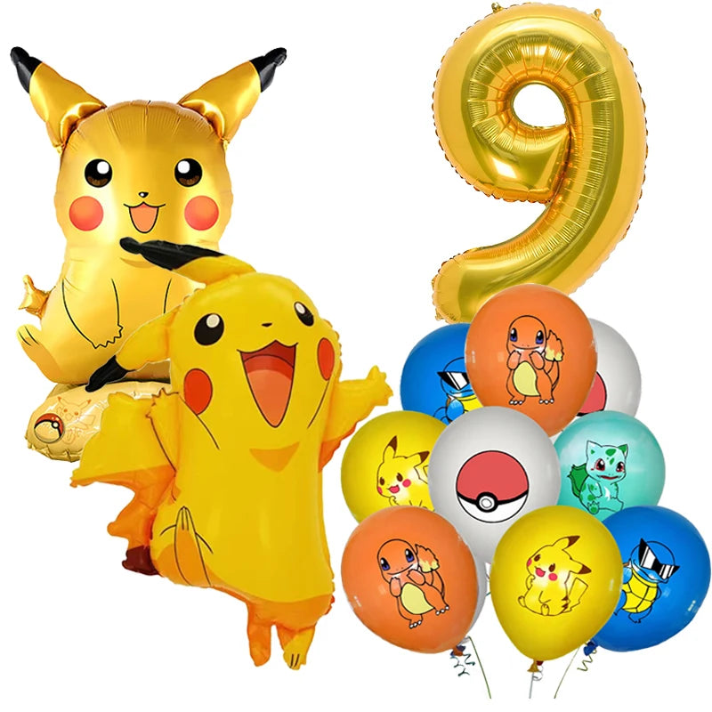 Birthday Party Decoration Set - Balloons, Tableware &amp; More
