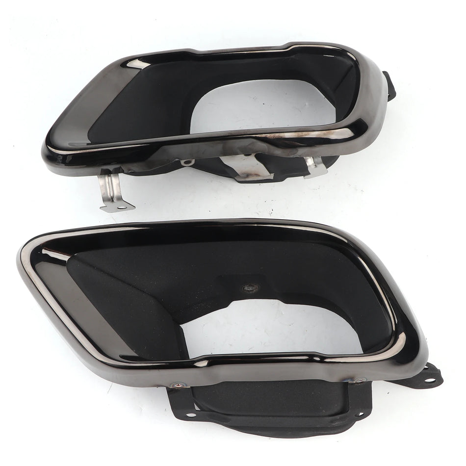 Savjeti za ispušne cijevi za BMW X5 G05 M Sport, krom crni, 304 nehrđajući čelik, polirana završna obrada