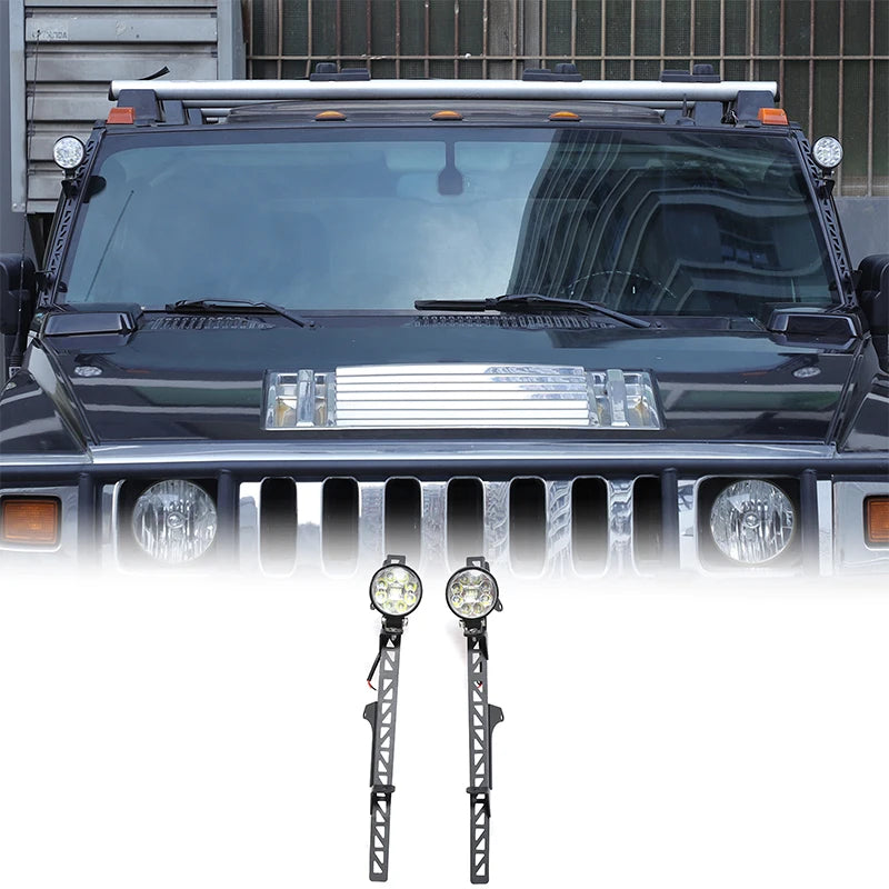 Staffe per fari a montante A Hummer H2 in acciaio al carbonio LED